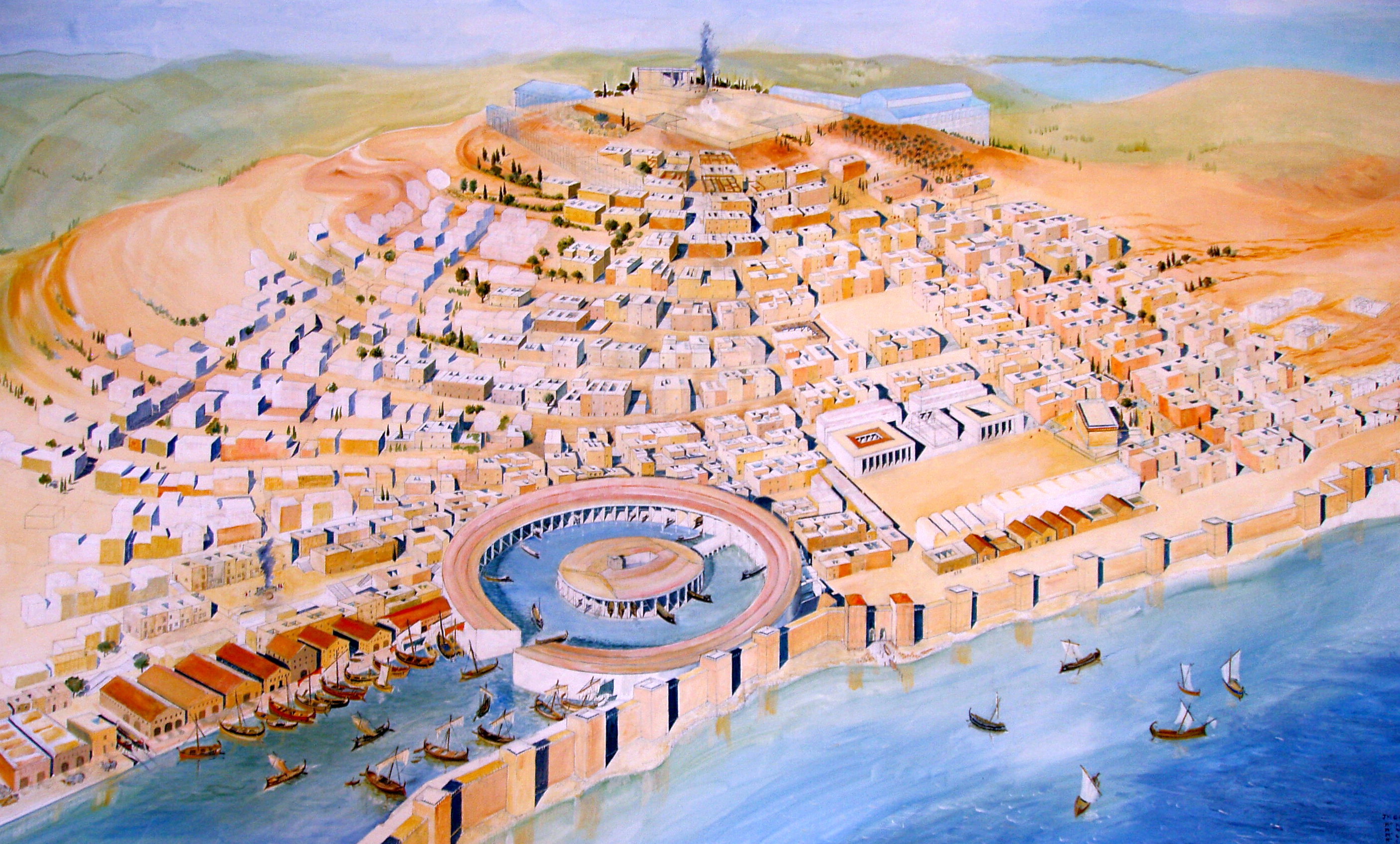 Interactive reconstruction of ancient Carthage